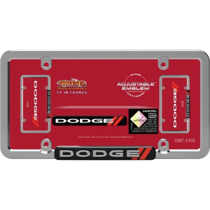 CRUISER DGE RAM RED LICENSEPLTFRM - 11036