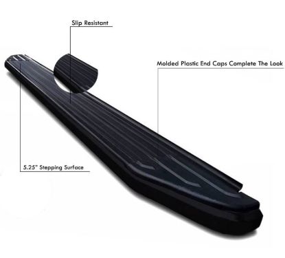 BLACK HORSE 2009-2015 HONDA PILOT RUNNING BOARD - PRHOP109BK
