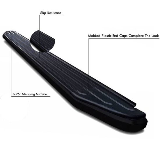 BLACK HORSE 2009-2015 HONDA PILOT RUNNING BOARD - PRHOP109BK