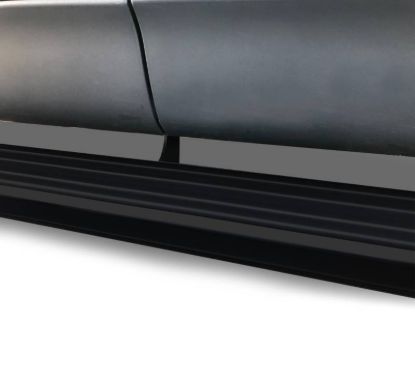 BLACK HORSE PEERLESS RUNNING BOARDS - PRL169BK