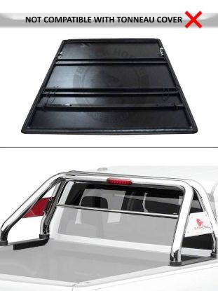 BLACK HORSE CLASSIC ROLL BAR STAINLESS STEEL - RB002SS