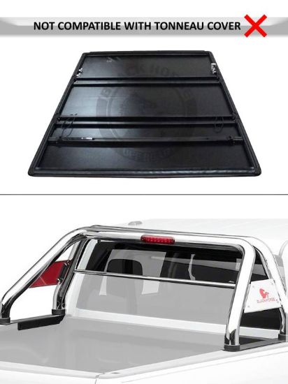 BLACK HORSE CLASSIC ROLL BAR STAINLESS STEEL - RB002SS