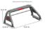 BLACK HORSE CLASIC ROLL BAR BLACK - RB015BK