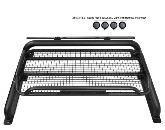 BLACK HORSE ATLAS ROLL BAR KIT - RBBA1BPLFB