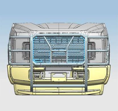 BLACK HORSE 2017-2019 FORD F-550 GRILLE GUARD-R - RUFOF217B