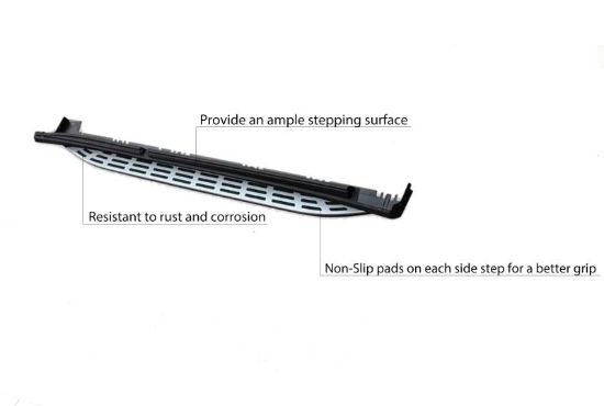 BLACK HORSE OEM REPLICA RUNNING BOARDS - RX167