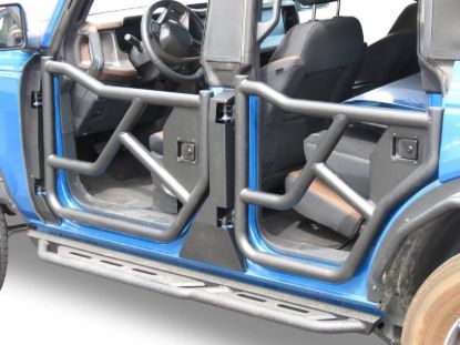 BLACK HORSE TUBULAR FRONT & REAR DOORS - TFRDFB21