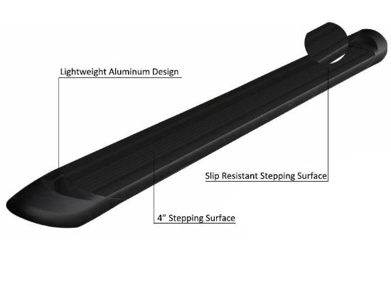 BLACK HORSE TRANSPORTER RUNNING BOARDS 2007 TOY - TRT691