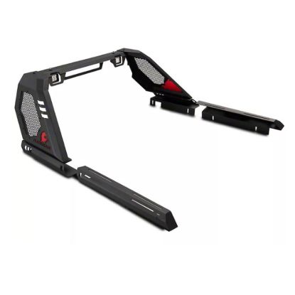 BLACK HORSE VIGOR ROLL BAR INCLUDING PAIR 2X2 L - VIRB07B
