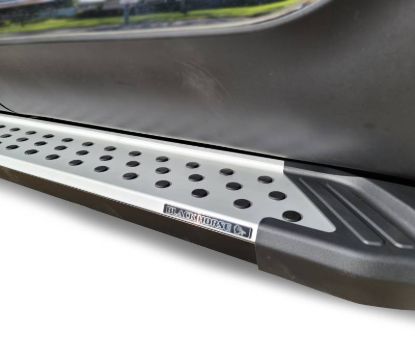 BLACK HORSE VORTEX RUNNING BOARDS ALUMINUM - VOK376