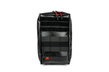 BUILTRIGHT MOLLE POUCH  BLACK - SMALL  6' X 10 - 105101