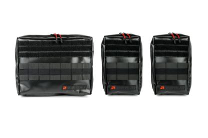 BUILTRIGHT MOLLE POUCH 3PC KIT  1X LARGE  2X S - 105103