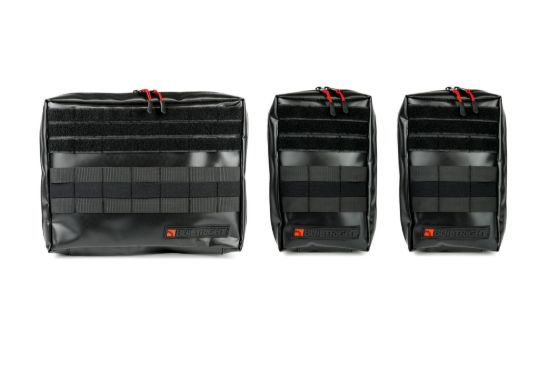 BUILTRIGHT MOLLE POUCH 3PC KIT  1X LARGE  2X S - 105103