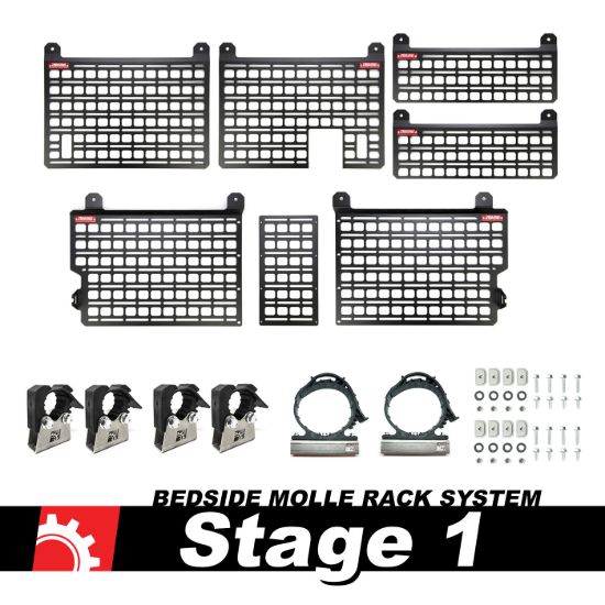 BUILTRIGHT BEDSIDE RACK SYSTEM - STAGE 1 KIT | - 111013