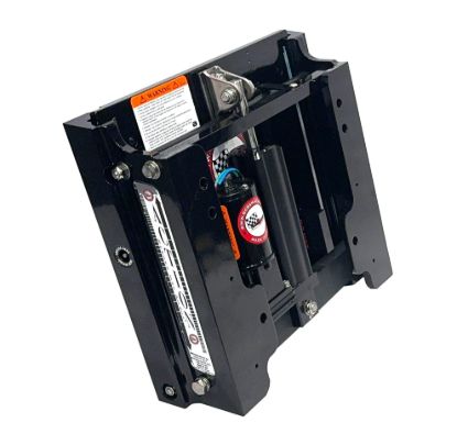 BOBS MACHINE 4' ACTION SERIES PWD COATED BLK - 100104101P