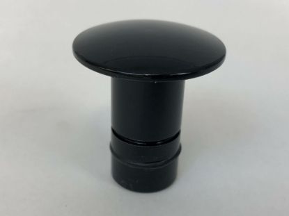 BOBS MACHINE SEAT PLUG 0.75' HOLE -BLACK - 3112PCGBLK