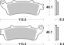 BREMBO SUZUKI DL1000 V-STROM 2002-2009  DL - 07HO43SP