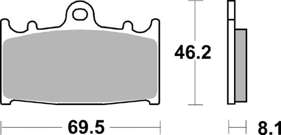 BREMBO TM MX100 2013-2013  MX85 (17/14) 20 - 07KA13SA