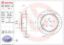 BREMBO BRAKE DISC - 08C2521X