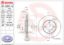 BREMBO DISC BRAKE ROTOR - 09488310