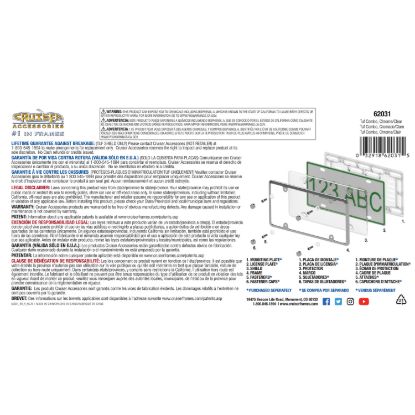 CRUISER TUF COMBO  CHROME/CLEAR - 62031
