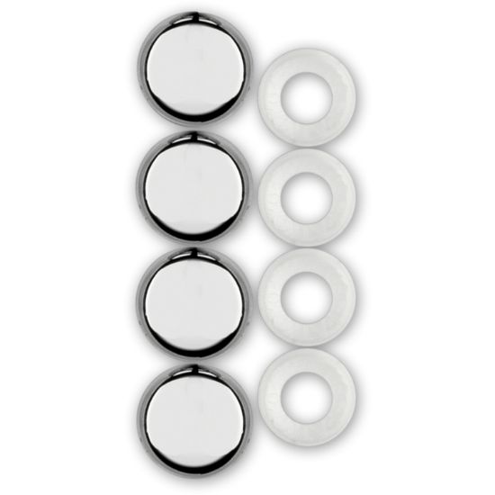 CRUISER FASTENER CAPS  CHROME - 82630