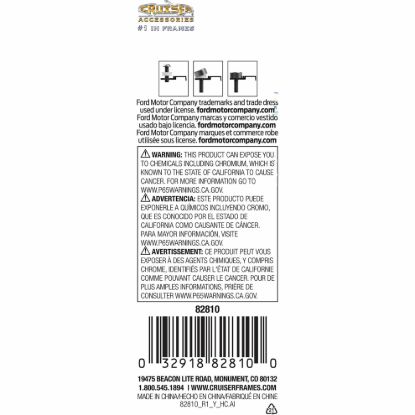 CRUISER FASTENER CAPS  FORD - 82810