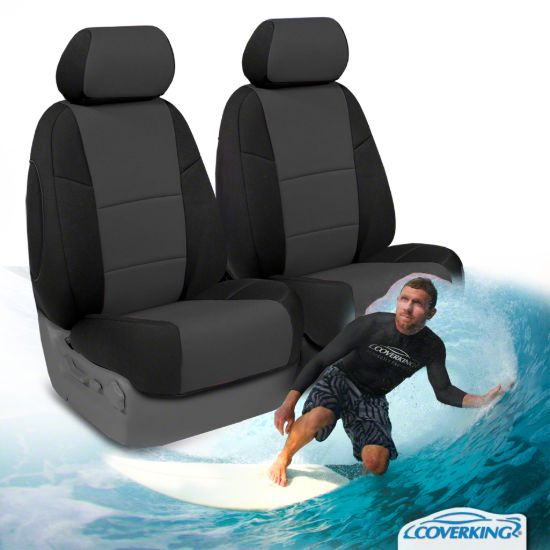 COVERKING 1 ROW CHARCOAL/BLACK SIDES - F12CH9492