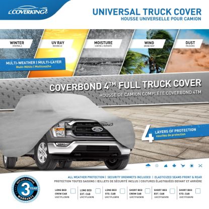 COVERKING FULL SIZE TRUCK LONG BED CREW CAB - UVCTFLCN98