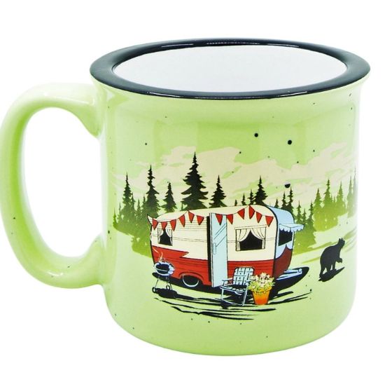 CAMP CASUAL BEARY GREEN 15 OZ. - CC004G