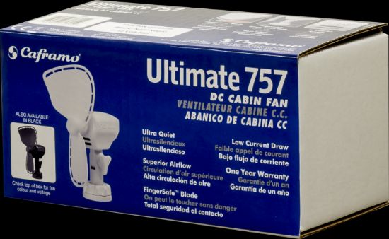 CAFRAMO ULTIMATE  12V  CABIN FAN  7' (DIREC - 757DCBBX