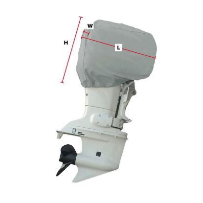 CARVER 100 HP O/B MOTOR COVER-PFII GRAY - 70003F10
