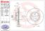 BREMBO DISC BRAKE ROTOR - 09567421
