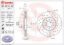 BREMBO DISC BRAKE ROTOR - 0970102X