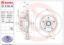 BREMBO DISC BRAKE ROTOR - 09818980