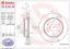BREMBO DISC BRAKE ROTOR - 09819281