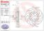 BREMBO DISC BRAKE ROTOR - 0984021X