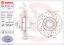 BREMBO DISC BRAKE ROTOR - 0991451X