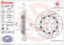 BREMBO DISC BRAKE ROTOR - 09954733