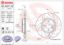 BREMBO DISC BRAKE ROTOR - 09A0473X