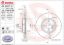 BREMBO DISC BRAKE ROTOR - 09A04741
