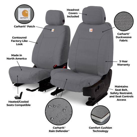 COVERCRAFT CARHARTT PRECISIONFIT CUSTOM SECOND - TC4368CAGY