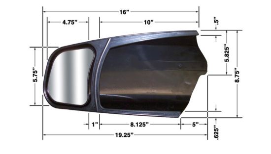 CIPA TWNG MIRR SET 07-10 TUNDRA - 11300