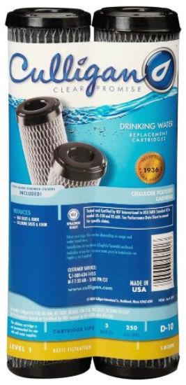 CULLIGAN INT TASTE/ODOR CARTRIDGE 2PK - D10A