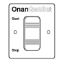CUMMINS NW ONAN STANDARD REMOTE PANE - 3004936