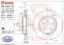 BREMBO DISC BRAKE ROTOR - 09A40411