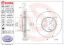 BREMBO DISC BRAKE ROTOR - 09A44711
