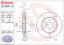 BREMBO DISC BRAKE ROTOR - 09B55211