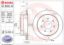 BREMBO DISC BRAKE ROTOR - 09B59521