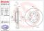 BREMBO DISC BRAKE ROTOR - 09B61611